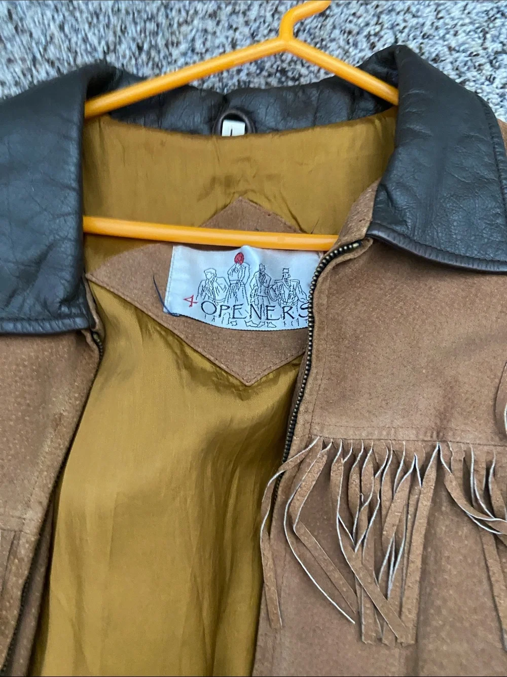 N/A brown suede